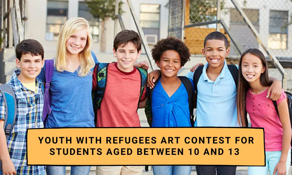 Youth with Refugees Art Contest for Students Aged Between 10 and 13