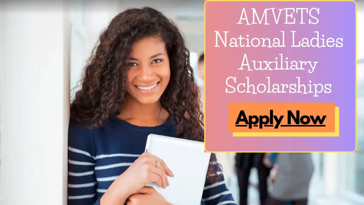 AMVETS National Ladies Auxiliary Scholarships