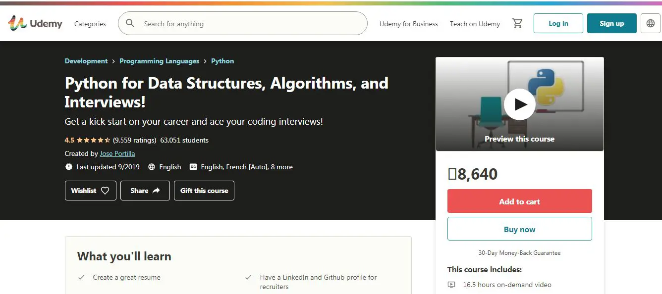 Best Java Data Structures and Algorithms Courses