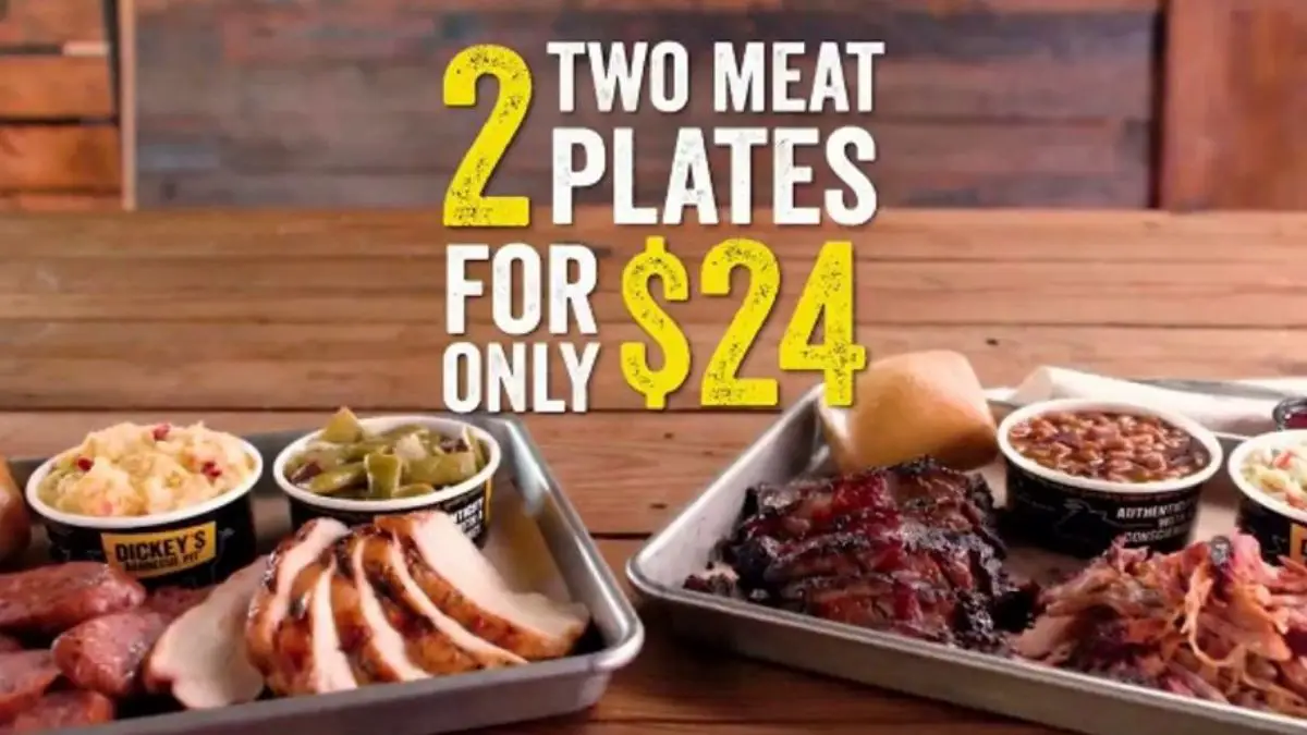 Dickey's 2 for $24 Meal DealDickey's 2 for $24 Meal Deal