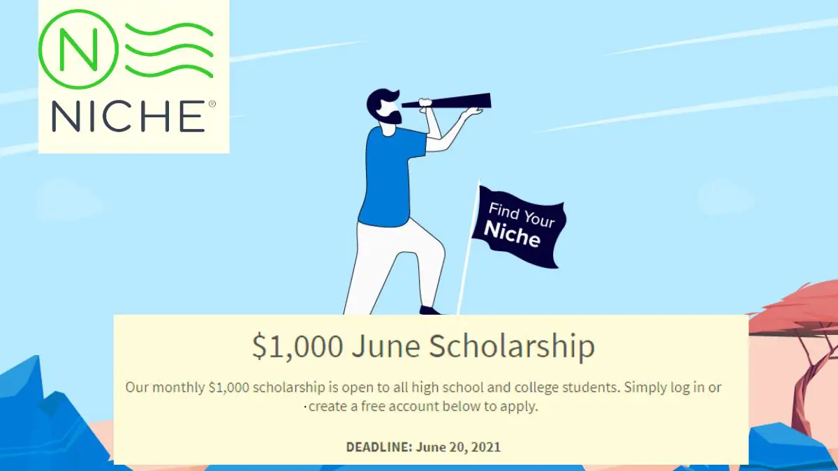 Niche June Scholarship for High School and College Students