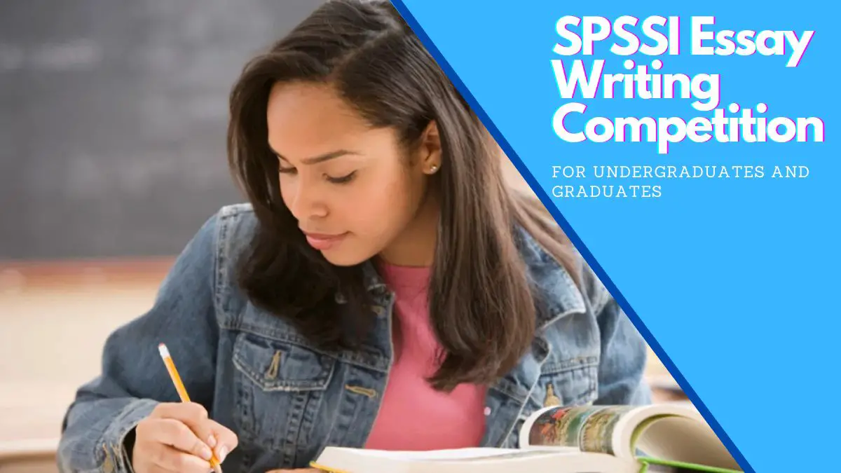 SPSSI Essay Writing Competition for Undergraduates and Graduates