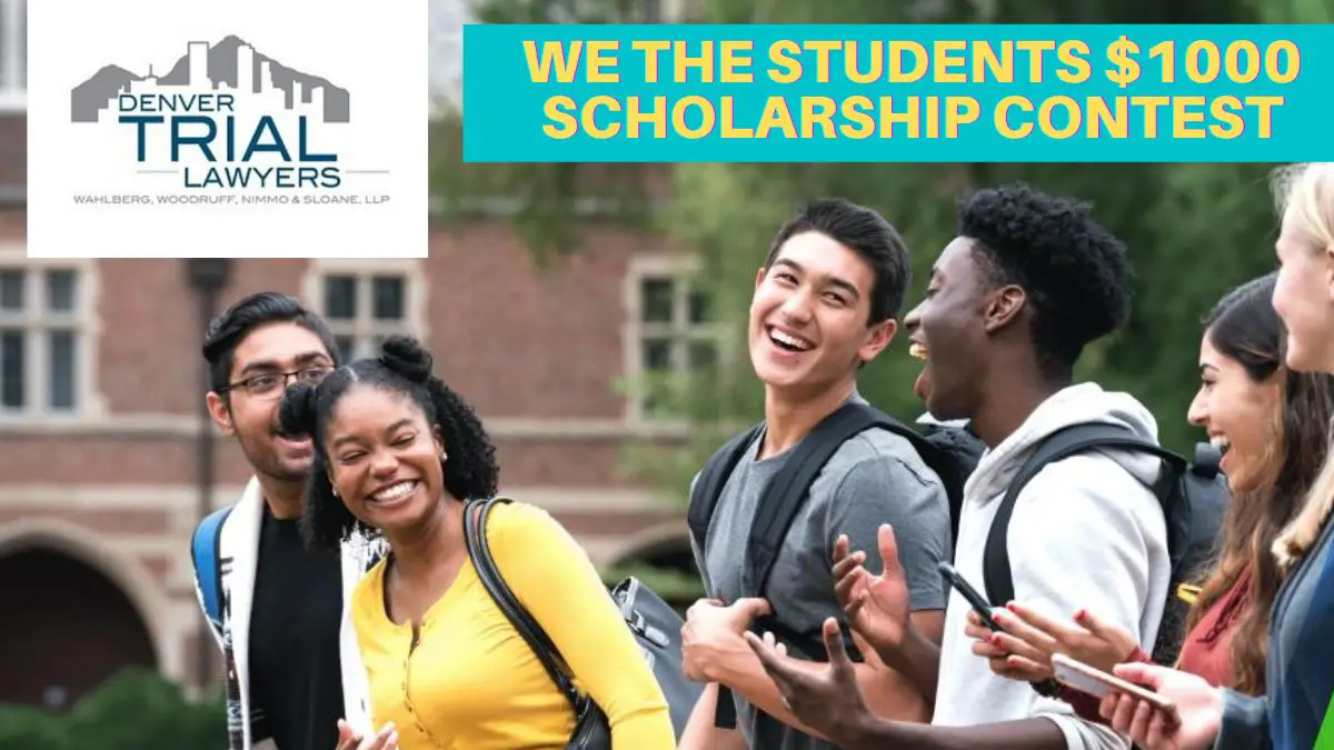 We the Students $1000 Scholarship Contest 2021