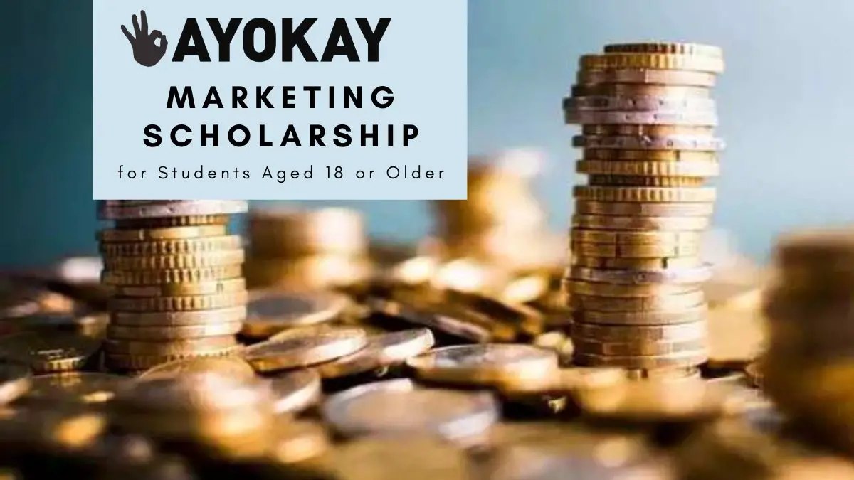Ayokay Marketing Scholarship for Students Aged 18 or Older