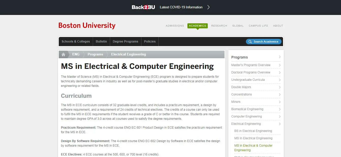 MS Courses for ECE in USA: Top Specializations, Universities, and Scope intelligence overview