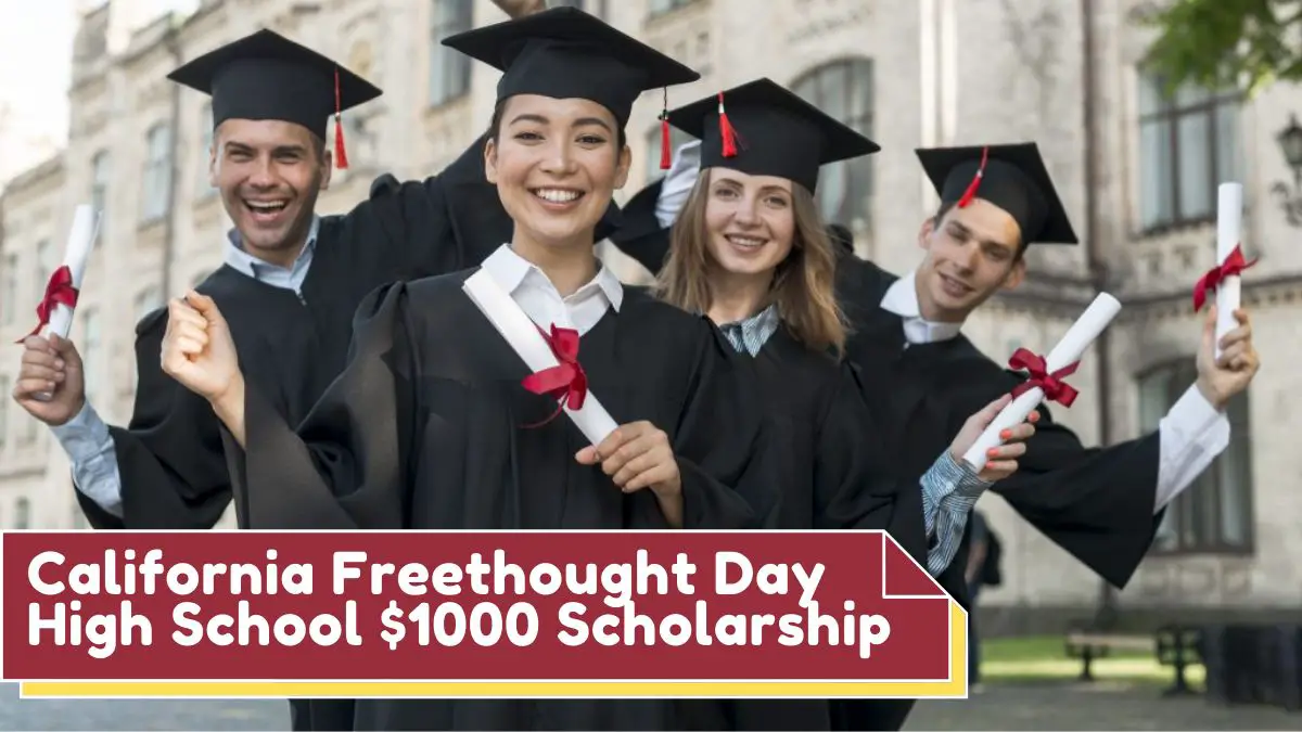 California Freethought Day High School $1000 Scholarship