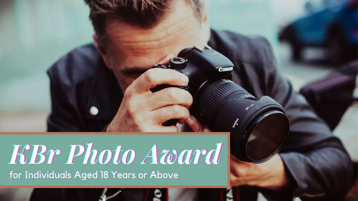 KBr Photo Award for Individuals Aged 18 Years or Above