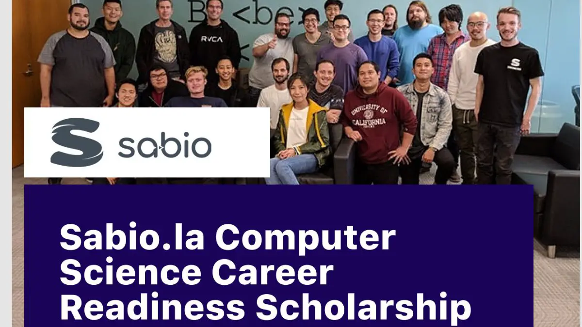 Sabio Computer Science Career Readiness Scholarship for Undergraduates