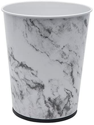 Bath Bliss Trash Can with Five-Liter Capacity for a Dorm Room