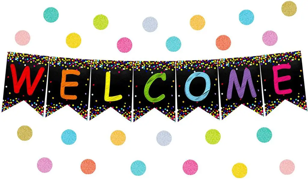 Ceiba Tree Welcome Banner for Classroom Decoration