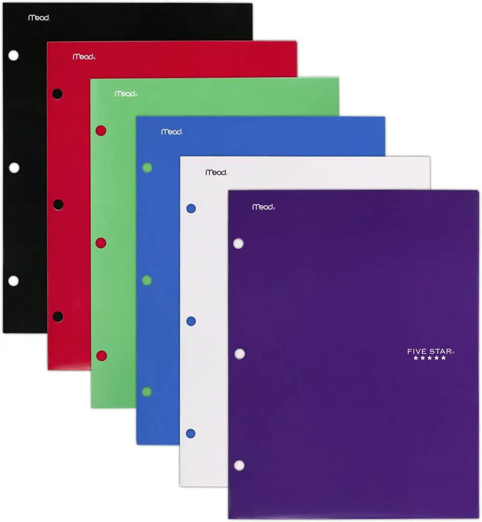 Expanding File Folder for Students by Five Star