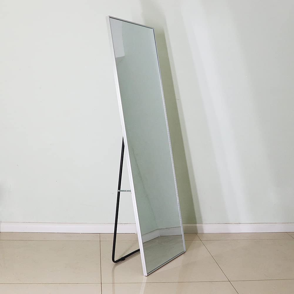 Have a Full-Body View with Dorm Room Mirror by Vasuhome with Silver Shade 