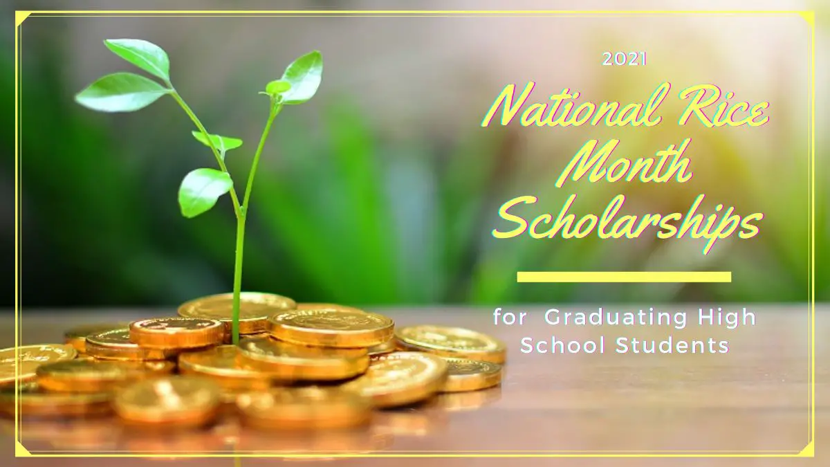 National Rice Month Scholarships for Graduating High School Students