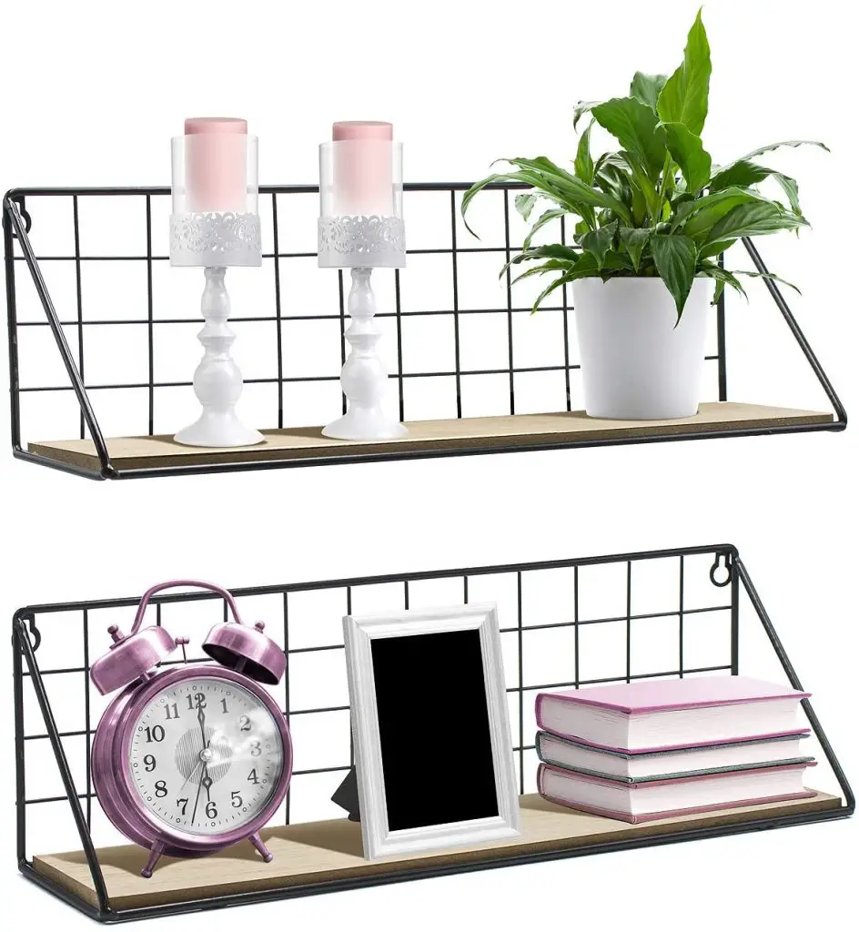 Sorbus Floating Shelves for Dorm Rooms for Hanging Pictures