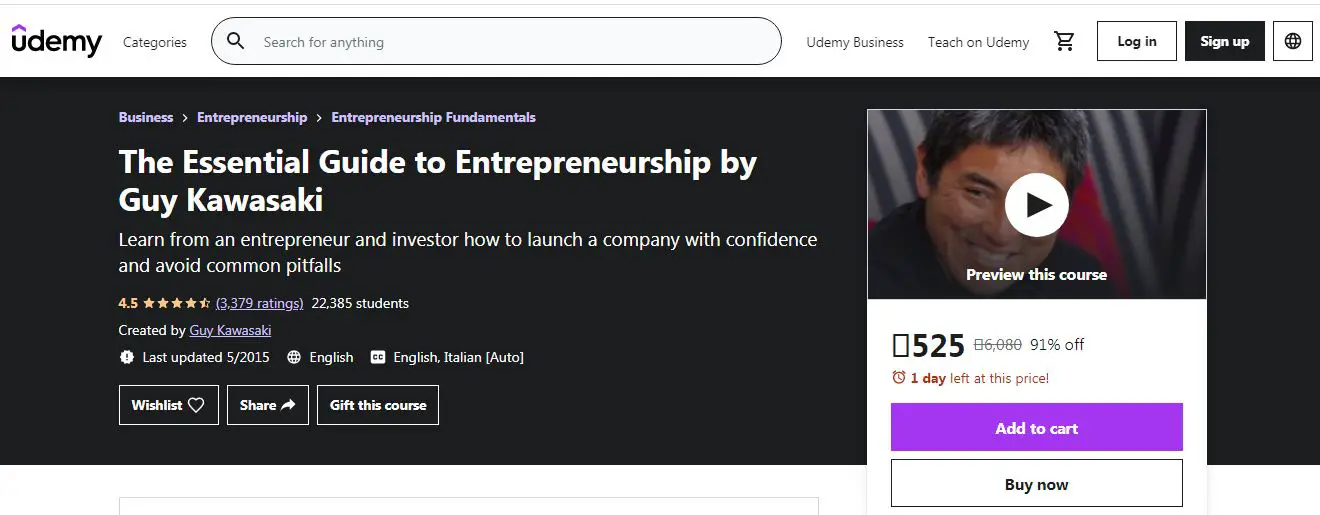 Best Entrepreneurship Courses in the World