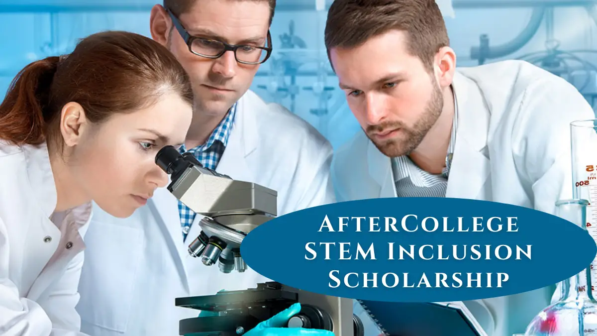 AfterCollege STEM Inclusion Scholarship
