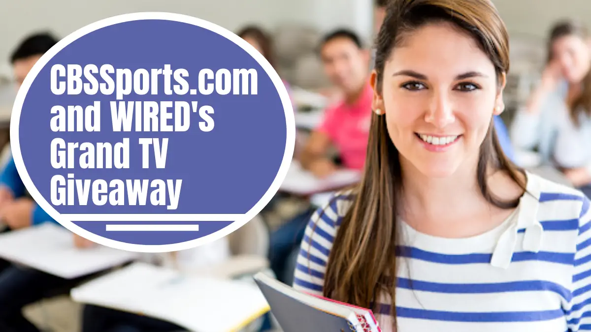 CBSSports.com and WIRED's Grand TV Giveaway