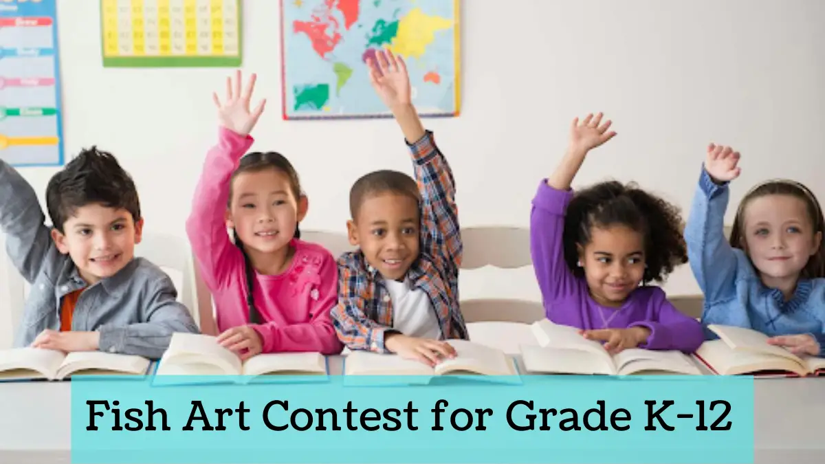 Fish Art Contest for Grade K-12