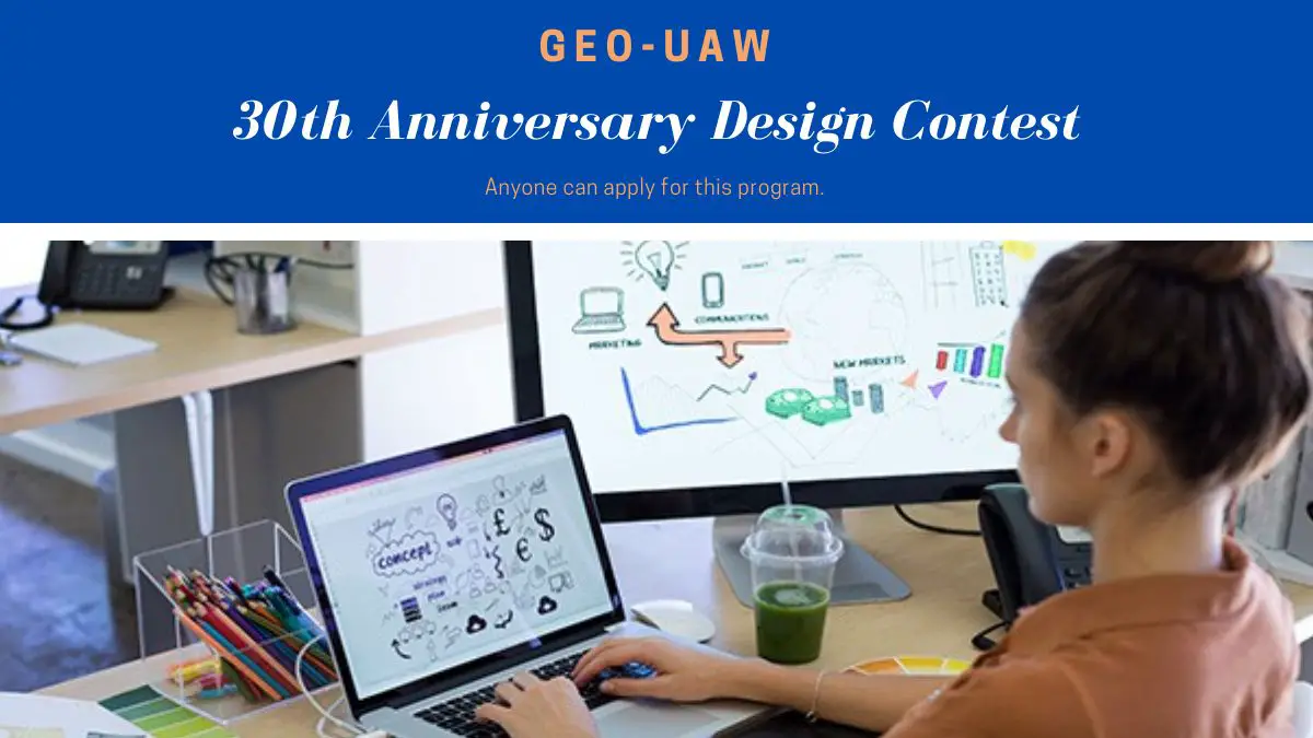 GEO-UAW 30th Anniversary Design Contest
