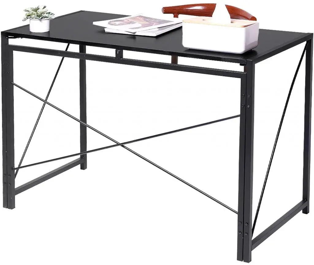 Hanekuc Folding Portable Table with Black Shade