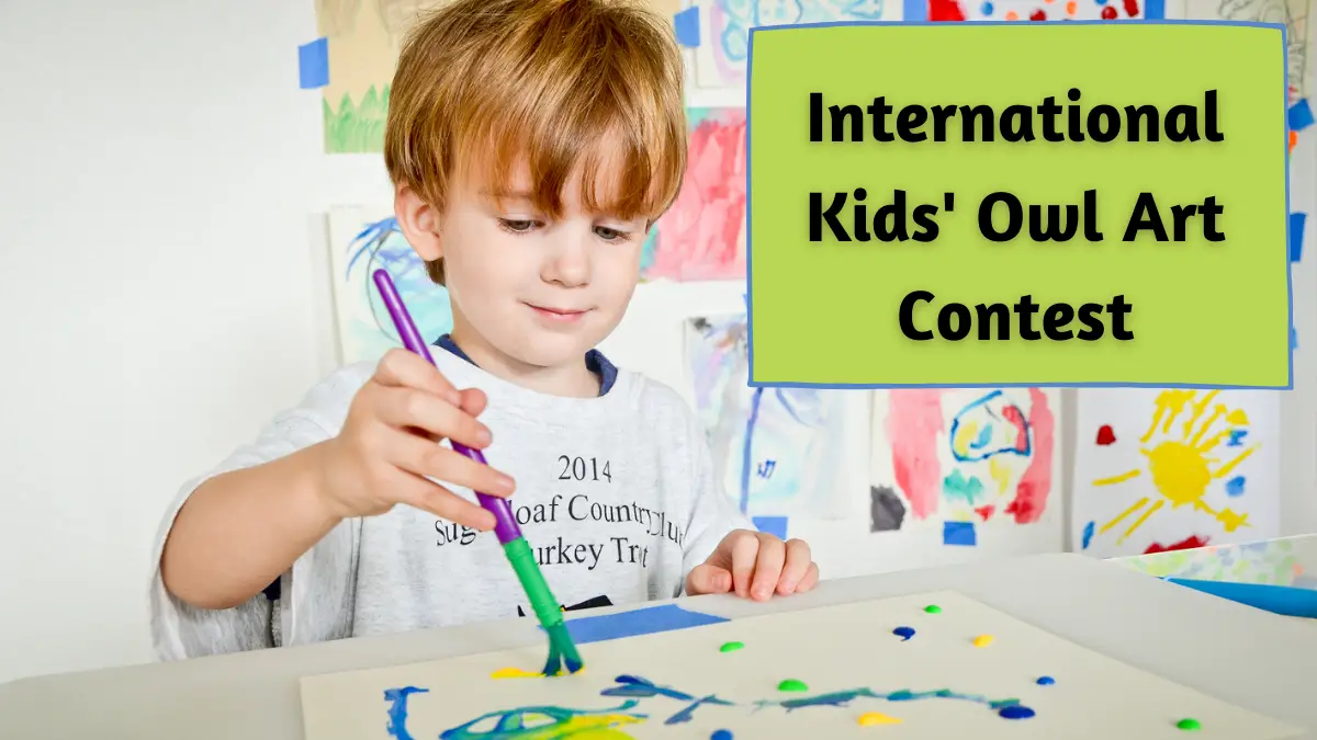 International Kids' Owl Art Contest (1)
