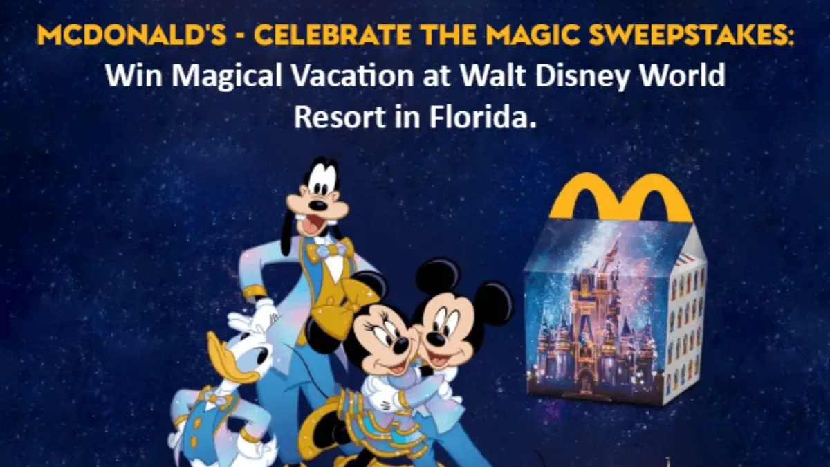 McDonald's Celebrate the Magic Sweepstakes
