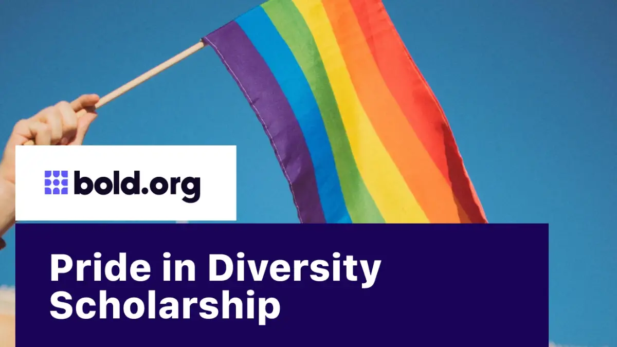 Pride in Diversity $2000 Scholarship