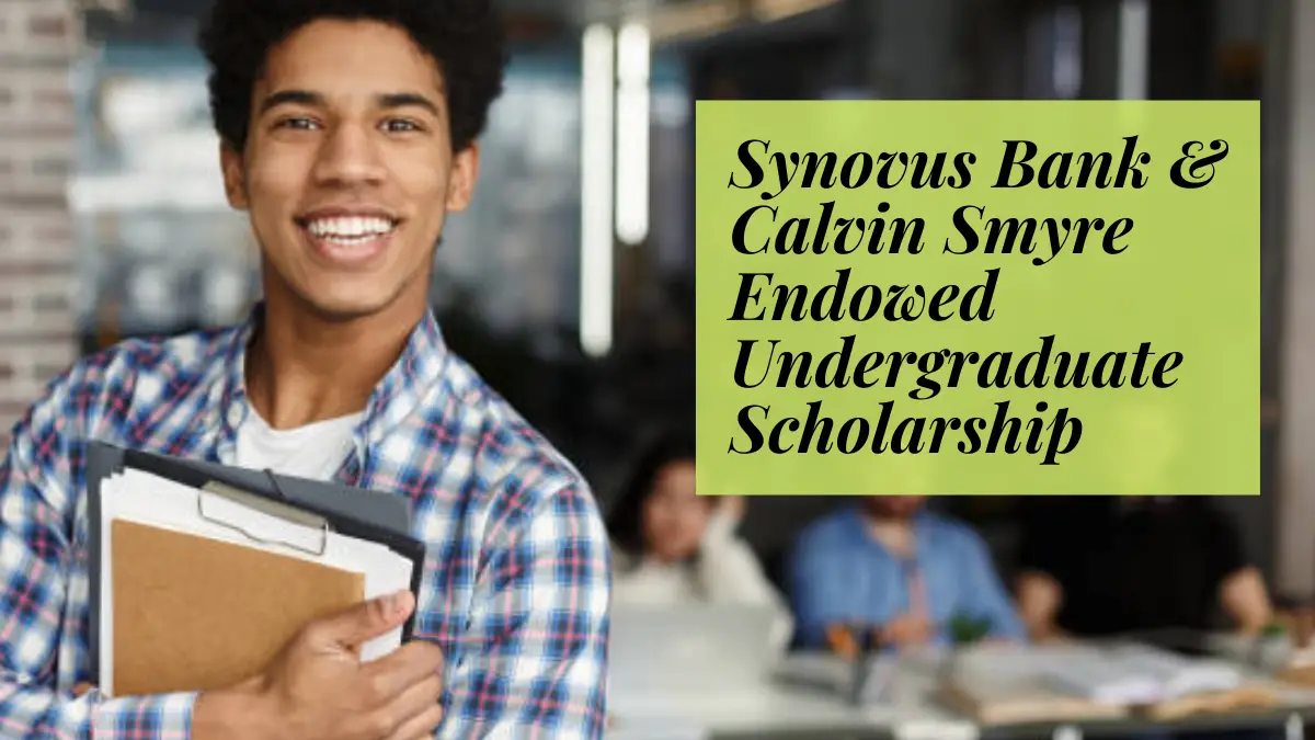 Synovus Bank & Calvin Smyre Endowed Undergraduate Scholarship (1)