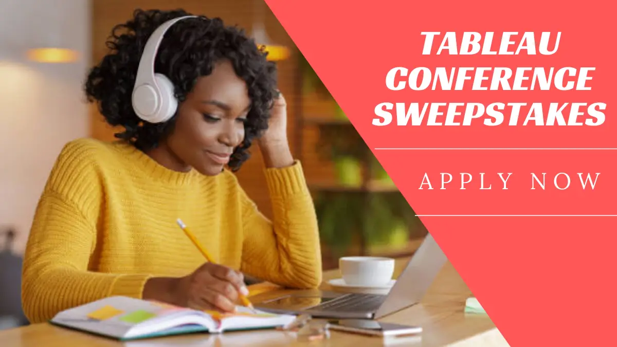 Tableau Conference Sweepstakes
