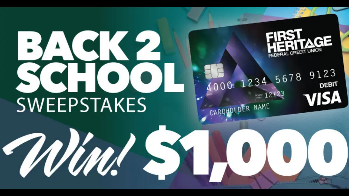 Back 2 School Sweepstakes
