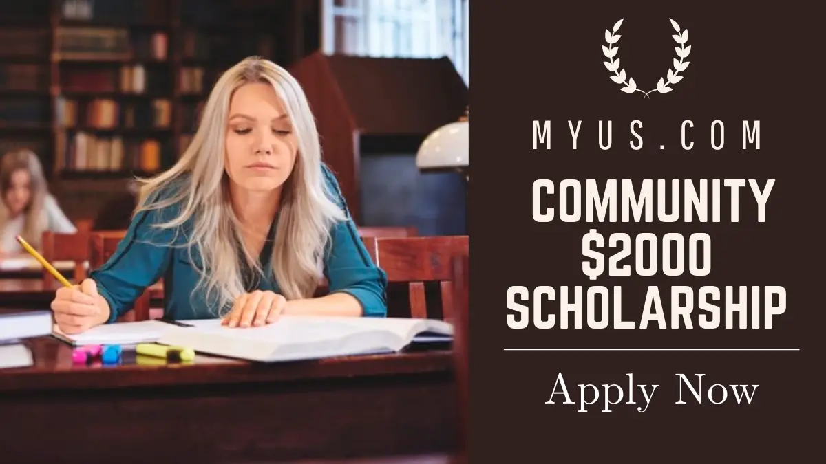 MyUS.com Community $2000 Scholarship