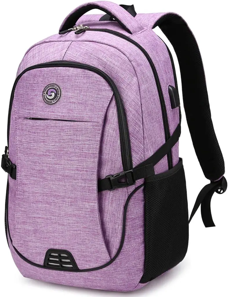 SHRRADOO Laptop Backpack Travel Backpacks Bookbag with usb Charging Port for Women & Men 