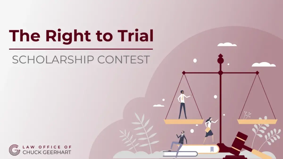 The Right to Trial Scholarship Contest