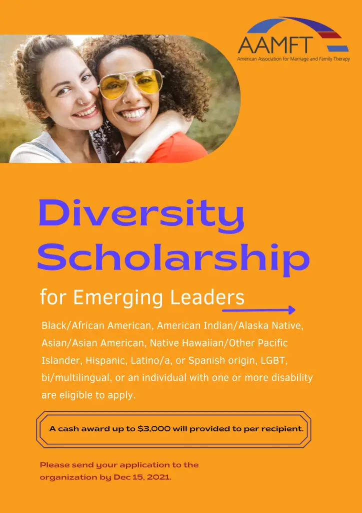 AAMFT Diversity Scholarship for Emerging Leaders