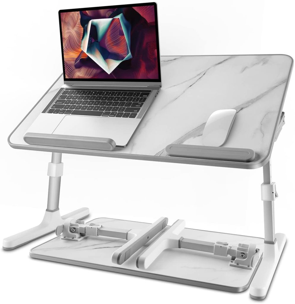 Modern Design Bed Table with Folding Legs