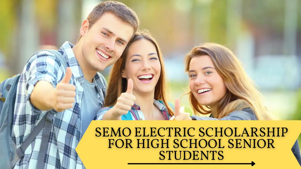 Semo Electric Scholarship for High School Senior Students