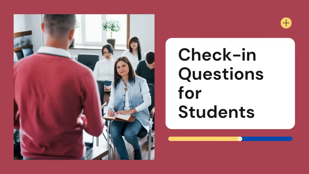 Check-in Questions for Students