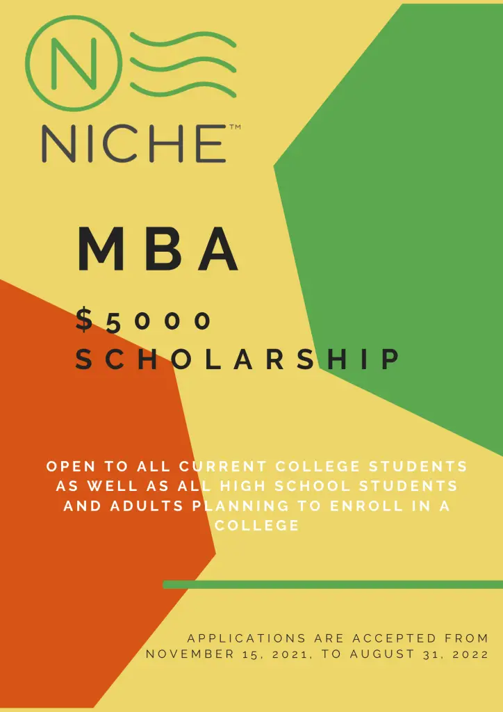 Niche MBA $5000 Scholarship