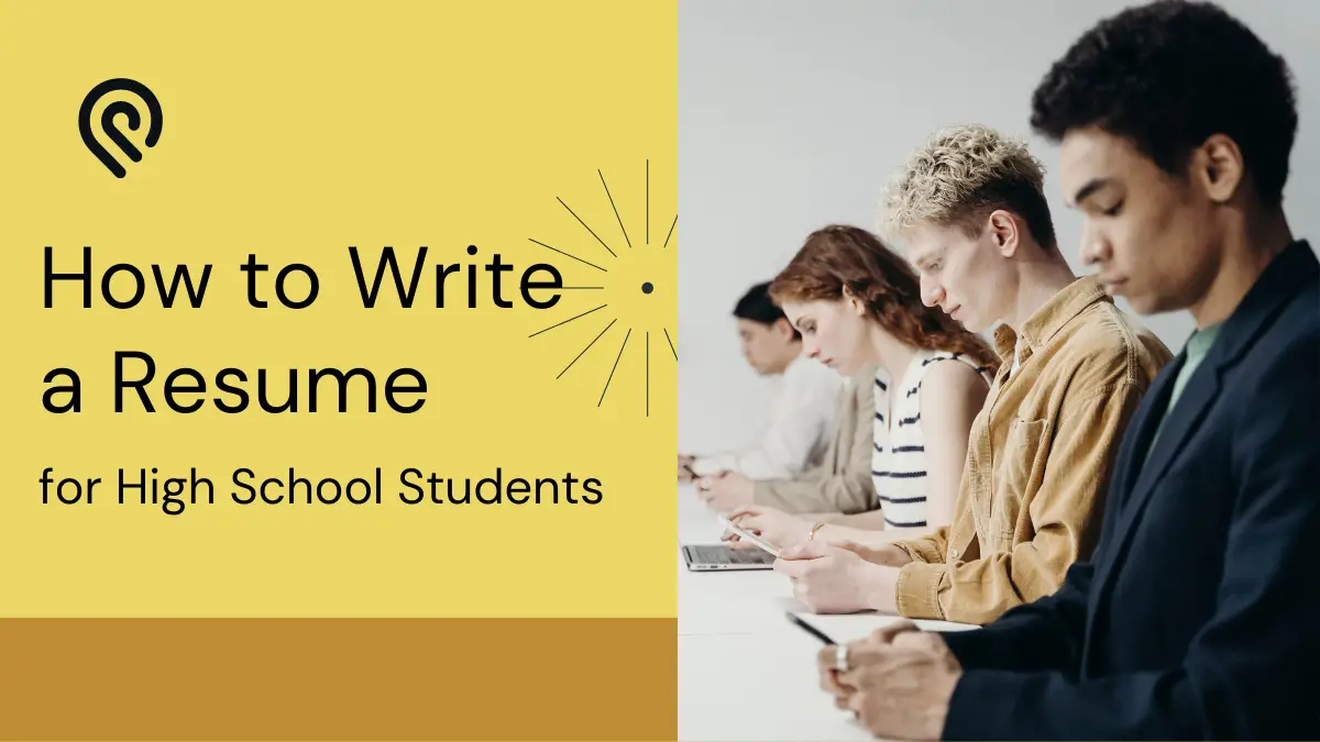 How to Write a Resume for High School Students