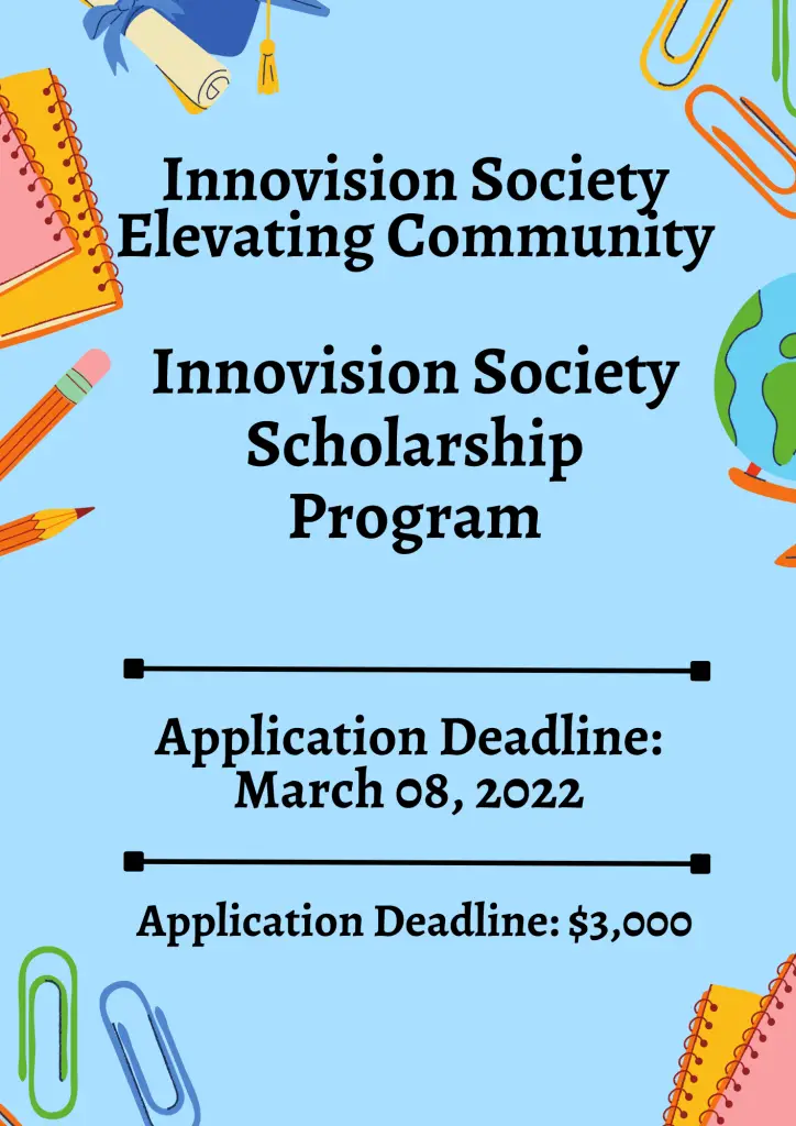 Innovision Society Scholarship Program