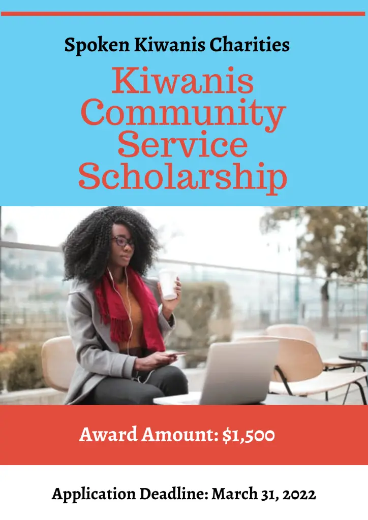 Kiwanis Community Service Scholarship