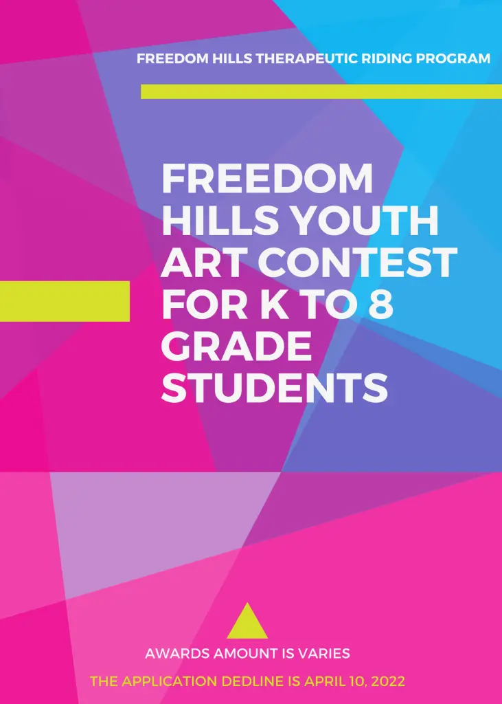 Freedom Hills Youth Art Contest for K to 8 Grade Students