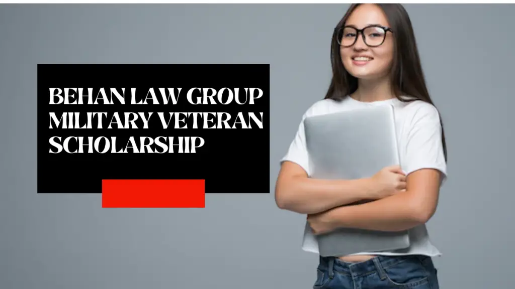 Behan Law Group Military Veteran Scholarship