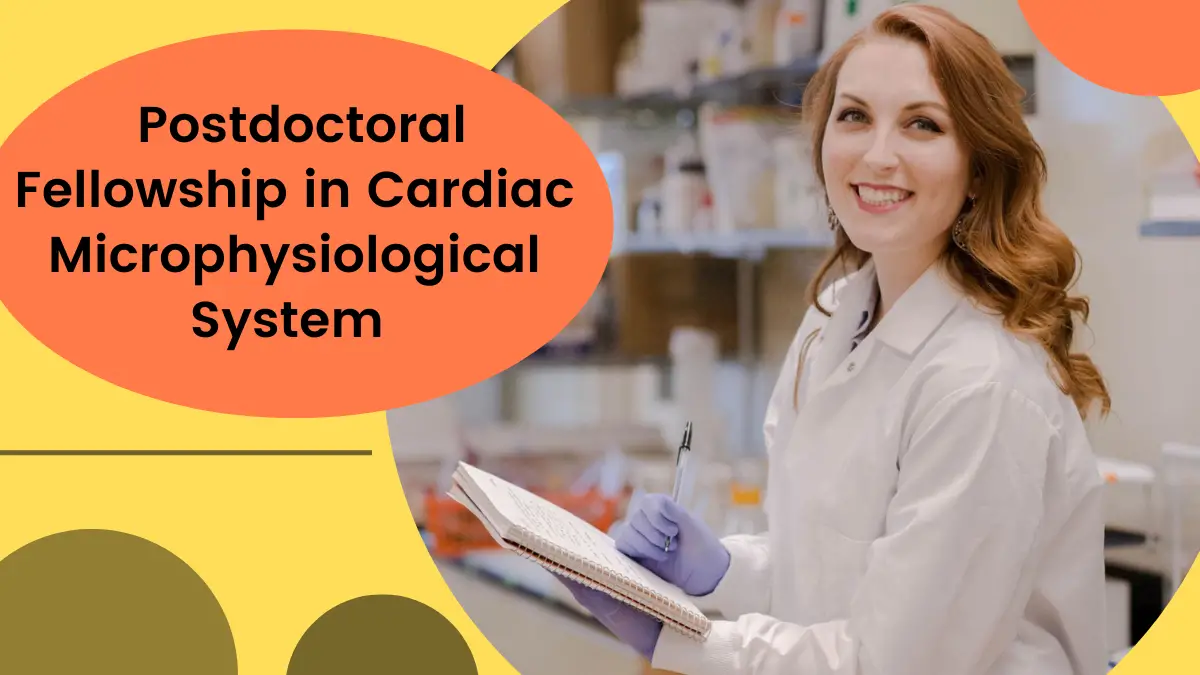 FDA Postdoctoral Fellowship in Cardiac Microphysiological System (MPS)